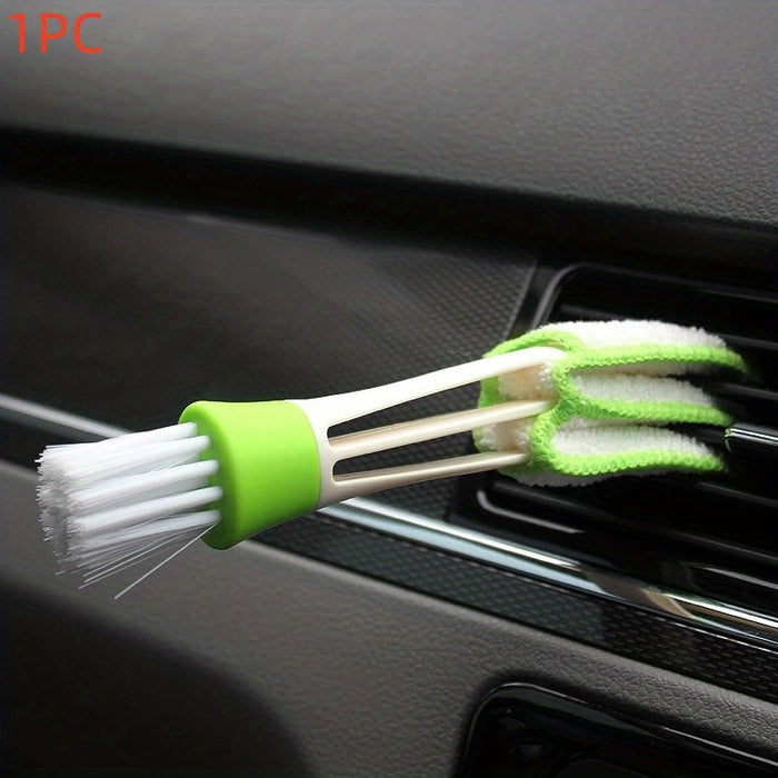 2-in-1 Car Air Conditioning Vent Dust Cleaner: Internal Cleaning Tool for Interior Air Vents