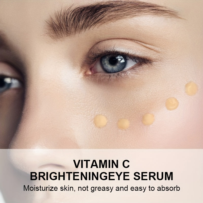 Vitamin C Eye Cream: Rich in Vitamin C And Other Precious Essence, Compact Eye Skin. A Gentle Swipe, Infuse The Vitality of Your Eyes, Show Charming Brilliance