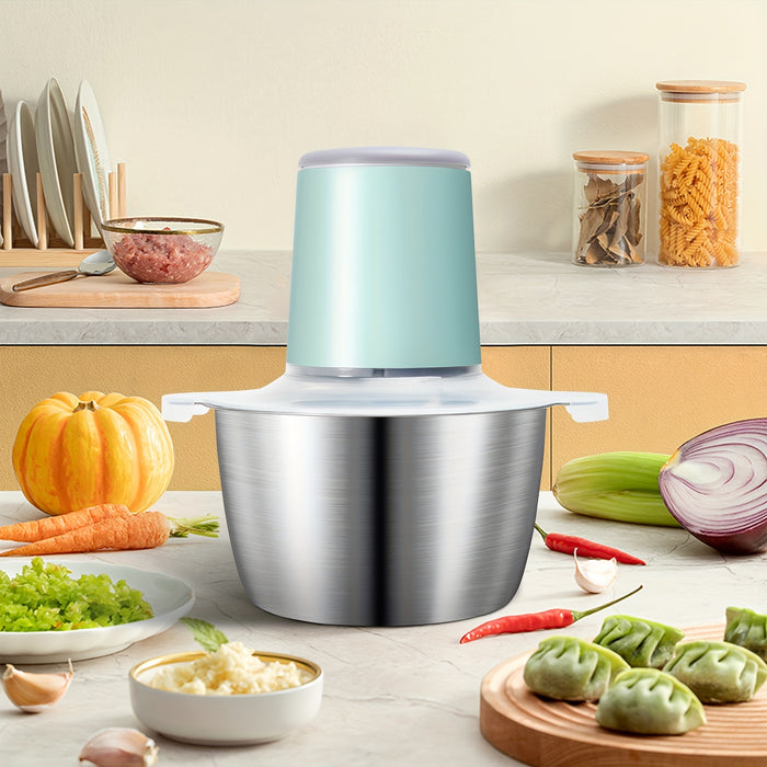 Stainless Steel Electric Meat Grinder Food Processor Food Chopper