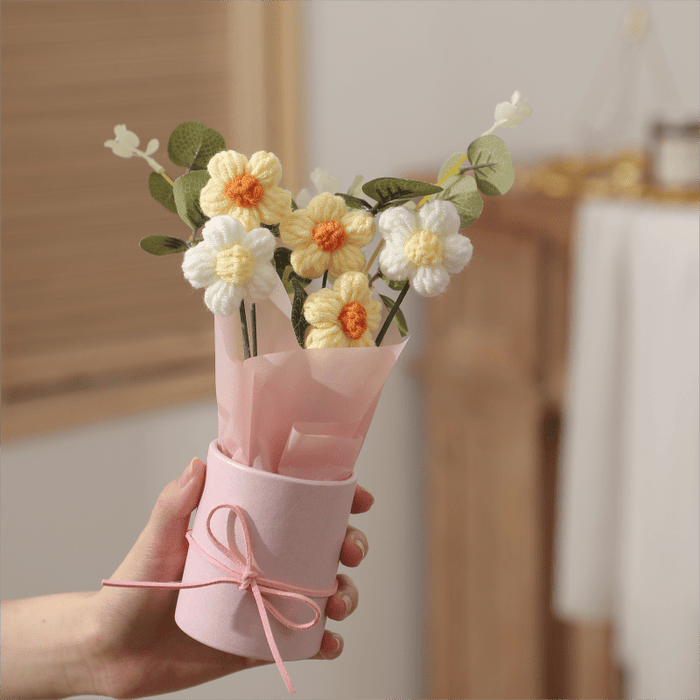 Charming Fleece Puff Tulip in Illuminated Gift Bag - Perfect for Birthday & Holiday Decor, Spring Home Accent, No Battery Required, Flower Decorations