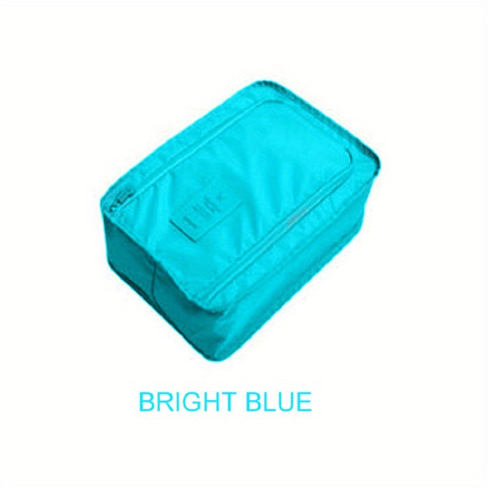Portable Folding Travel Shoe Bag, Waterproof Beach Shoe Storage Bag for Men & Women, Multifunctional Compact Storage Solution
