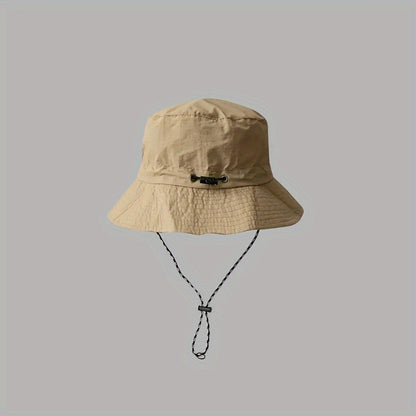 Multifunctional Waterproof Outdoor Fisherman Hat, Foldable Sun Protection Quick-Drying Fishing Hiking Cap
