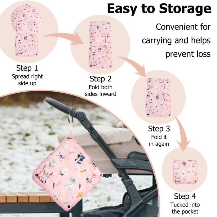 1pc Beavtaens 3-in-1 Baby Car Seat Cover, Ultra Cozy Minky Carseat Cover with Storage Bag, Machine Washable, Zipper Closure, Polyester Fiber Material for Winter Protection