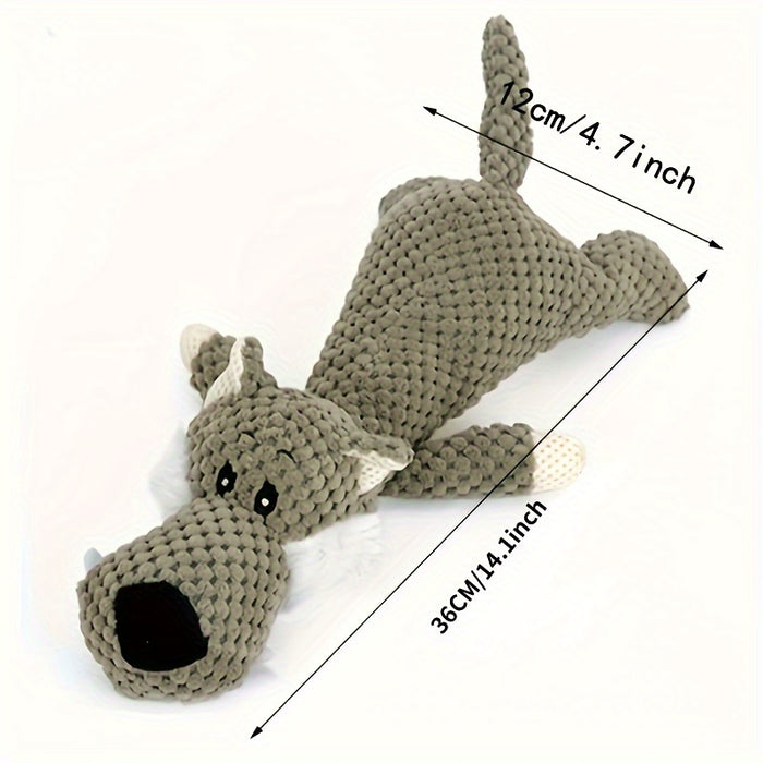 Durable Squeaky Dog Toys for Small & Medium Chewers