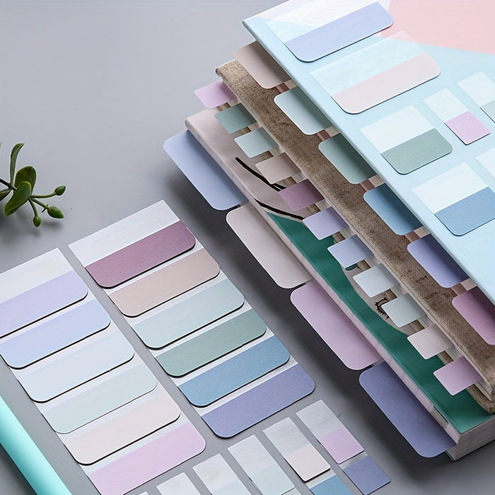240/120/60pcs Colorful Adhesive Index Labels Stickers, with Writing Pen, for Office, Reading Notes, Office Supplies