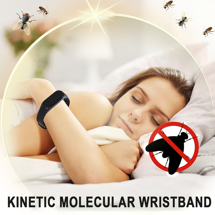 Home Mosquito Repellent Wristband, Insect Repellent, Women'S Mosquito Repellent Bracelet, Outdoor Men'S Mosquito Repellent Watch, Summer Mosquito Control, Unisex, Comfortable to Wear, 1pc