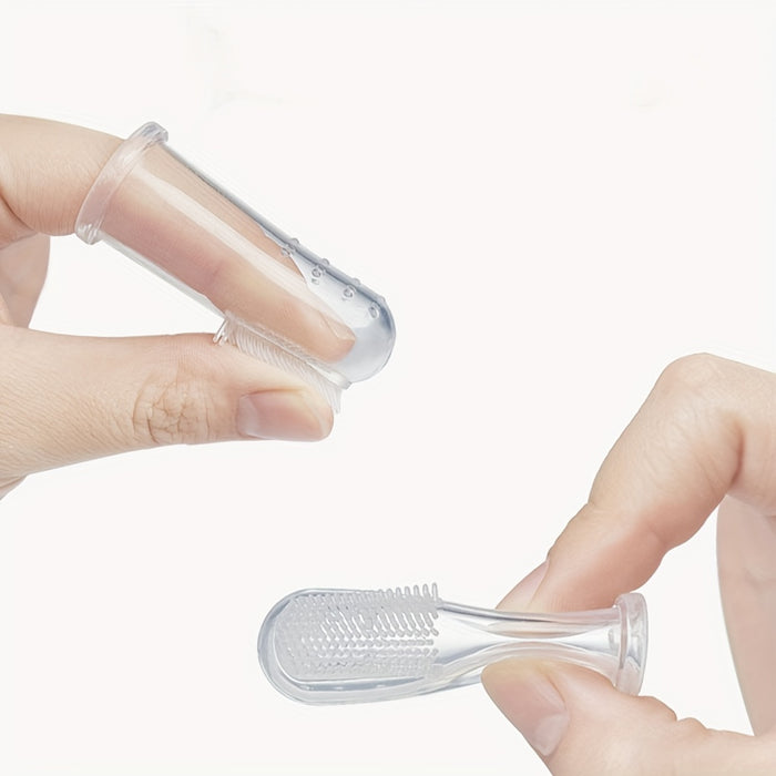 1pc Finger Toothbrush For Dog & Cat, Dog Fingertip Toothbrush, Finger Brush For Pets Tooth Cleaning