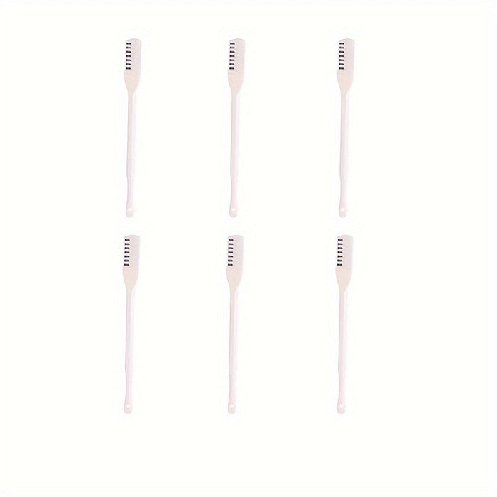 [Gentle Nose Trimmer] 1/3/6pcs Gentle and Painless Nose Hair Trimmer Set - Portable Manual 360° Rotating Dual Head, Skin-Safe Facial Hair Removal Tool for Men and Women