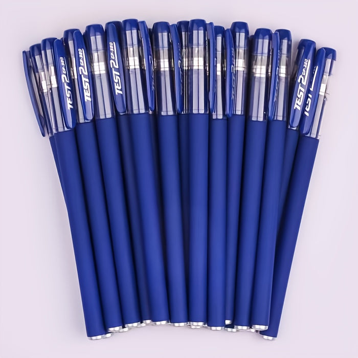 10-piece 10-Piece Gel Pen Set: Red, Black, Water & Carbon Pens for Students, Exams & Office Use