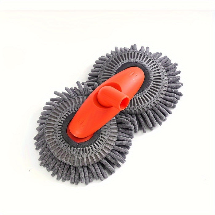 Double Head Suspended 360 Degree Rotating Car Wash Brush 1pc