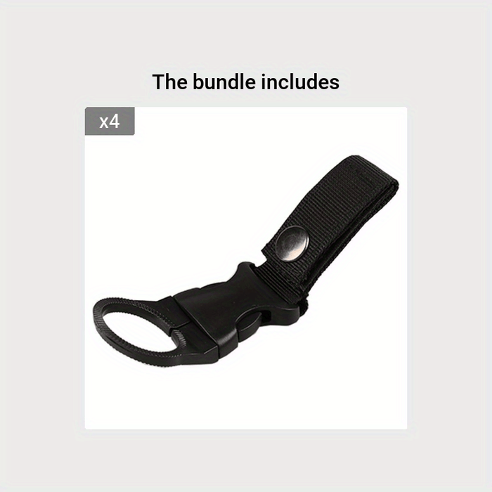 1pc Durable Bottle Clips For Outdoor Adventures - Ideal For Camping, Hiking, And Mountaineering, Portable Bottle Clips For Easy Hydration