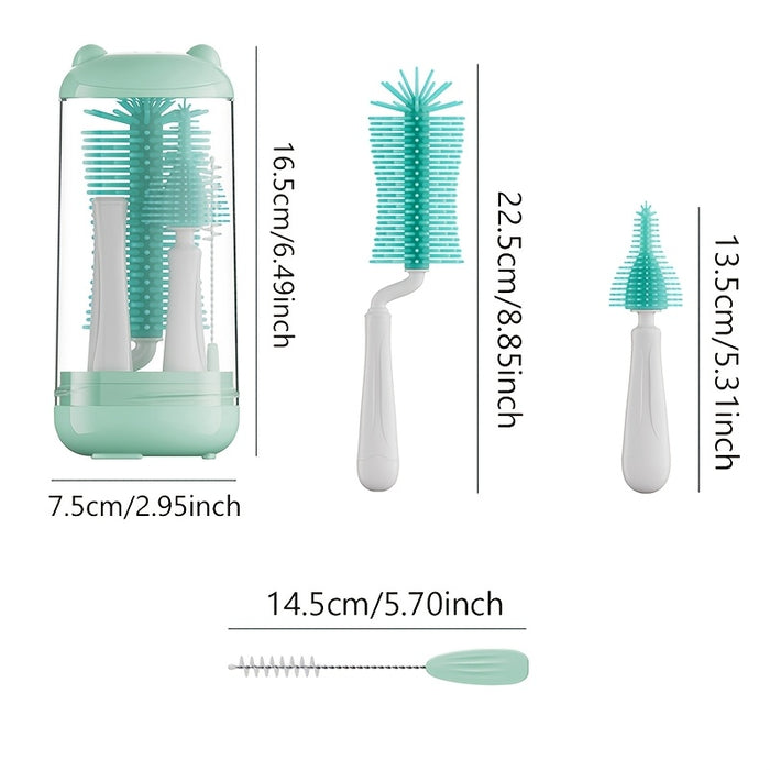 [UV Electric Bottle Brush] Aikeing Electric Bottle Brush - Multifunctional Cleaning Cup Set With UV Sterilization - Perfect Gift For Mom
