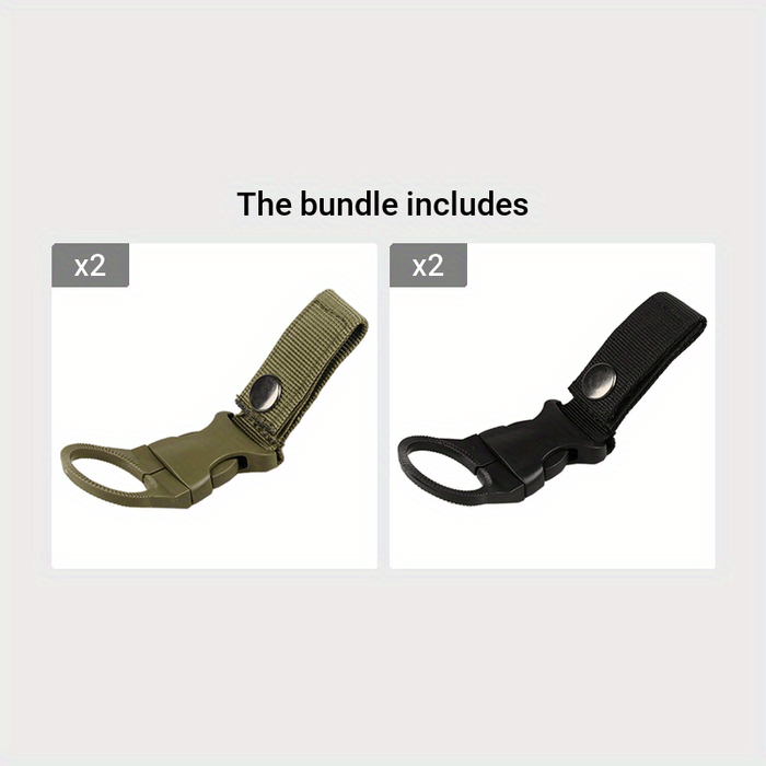 1pc Durable Bottle Clips For Outdoor Adventures - Ideal For Camping, Hiking, And Mountaineering, Portable Bottle Clips For Easy Hydration