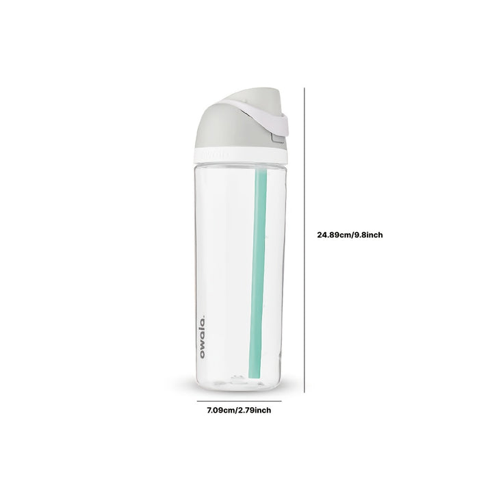 Owala FreeSip Tritan Travel Bottle — Food-Safe, BPA-Free; One-Touch Flip Lid, Leakproof Lock & Handle, FreeSip Dual Mode Sip (Suck/Drink), Portable for On-the-Go Use, Durable Anti-Drop Design