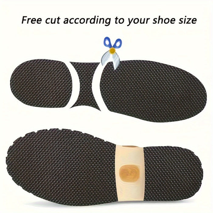 1roll Wear-Resistant Noise-Reduction Shoe Pads for Heels, Sneakers, and Sandals - Self-Adhesive Sole Patches for Shoe Repair and Protection