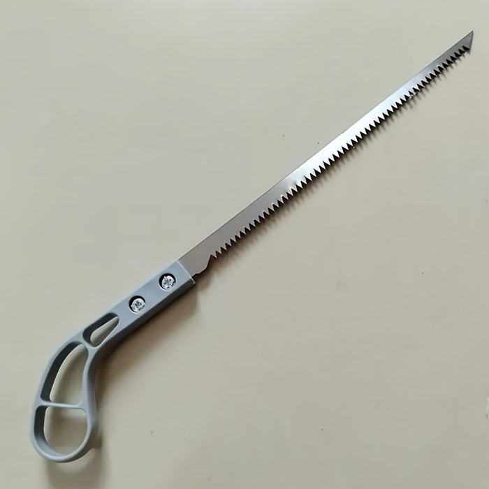 Versatile Mini Hand Saw for Gardening, Wall Paneling & Logging - Durable Plastic/Metal Construction, No Power Needed, Hand Saws for Tree Trimming