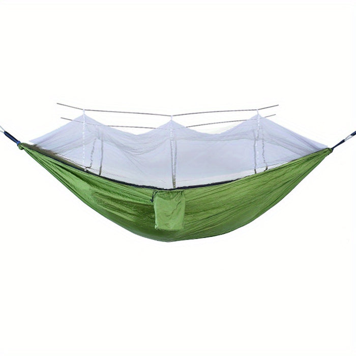 Anti-Rollover Double Hammock with Mosquito Net for Outdoor Camping and Home Use Christmas Gift