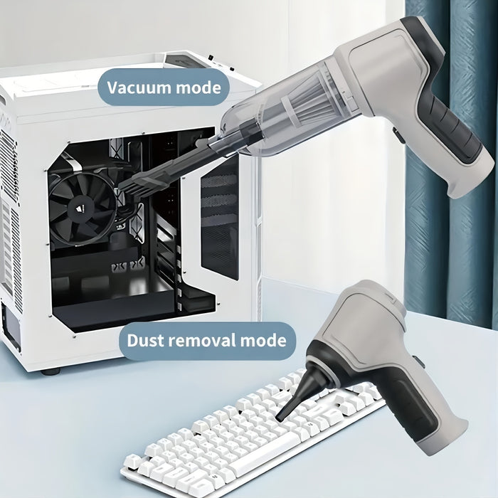 3-in-1 Wireless Vacuum Cleaner: Powerful Suction, Air Extraction & Dust Blowing for Home & Car Use