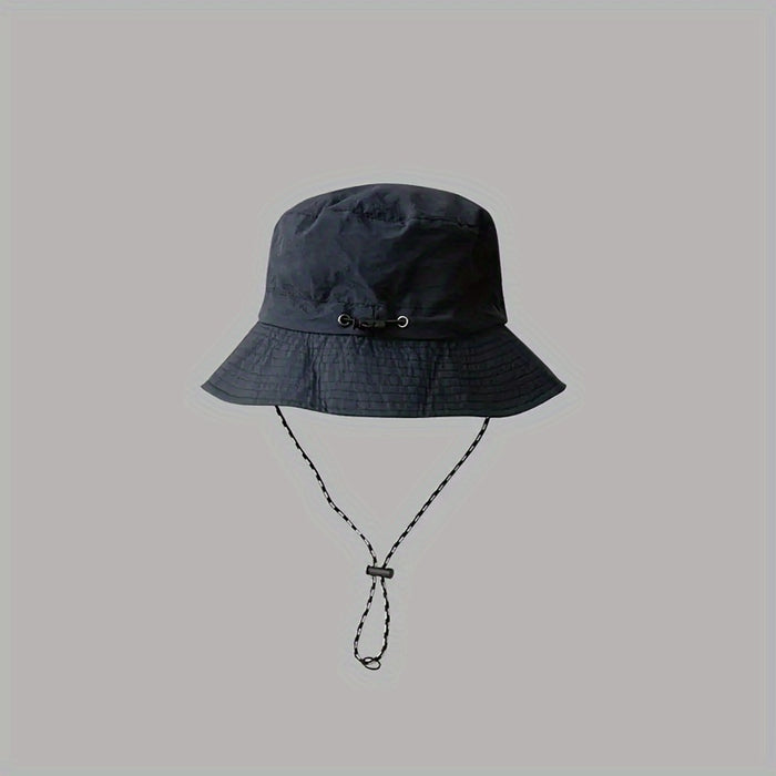 Multifunctional Waterproof Outdoor Fisherman Hat, Foldable Sun Protection Quick-Drying Fishing Hiking Cap