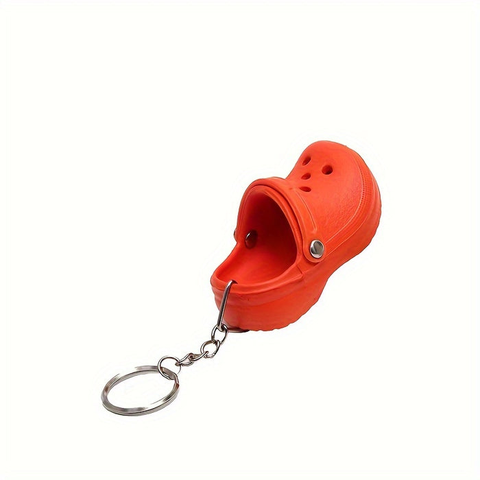 1pc Cute Mini Shoe Keychain, Creative Pendant Keyring, Bag Accessories Car Ornament Keychain Pendant Accessories