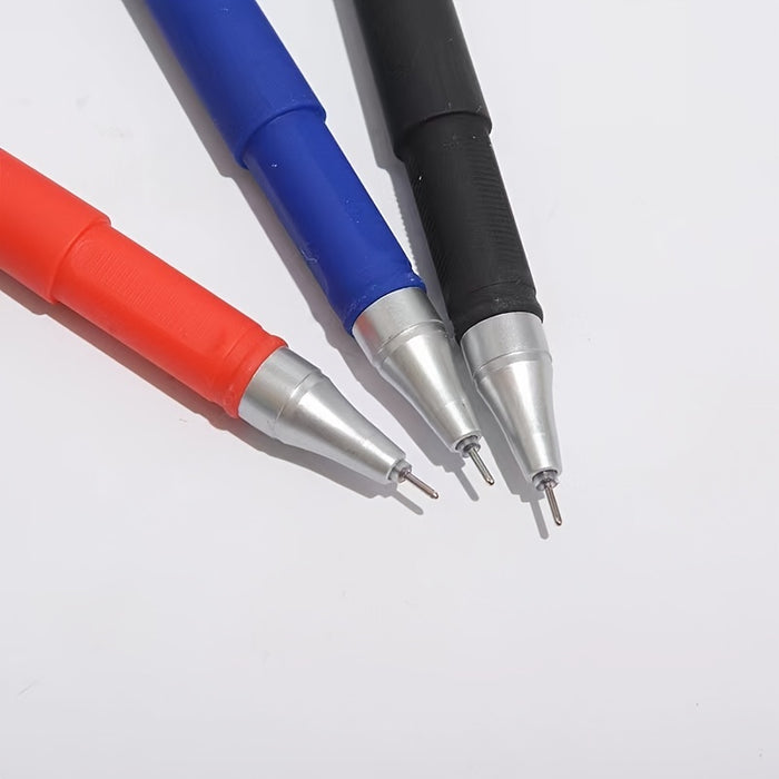 10-piece 10-Piece Gel Pen Set: Red, Black, Water & Carbon Pens for Students, Exams & Office Use