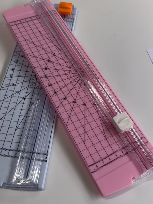 Portable A4/A5 Paper Cutter with Automatic Safety Guard for Scrapbooking, Photo Cutting, Labels, and Cards