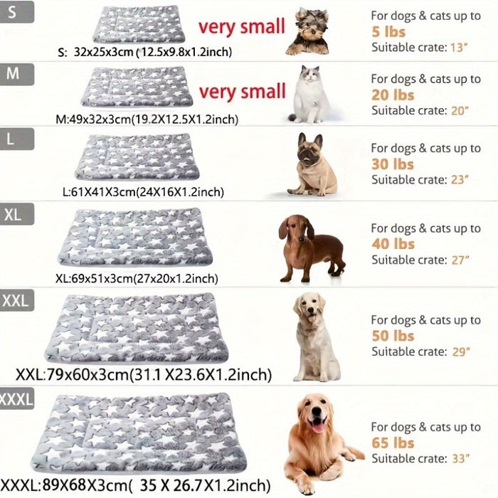 Thickened Warm Plush Blanket for Pets, Suitable for Cats And Dogs During Autumn And Winter.