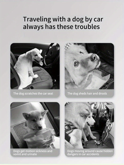 Waterproof & Scratch-Resistant Car Trunk Mat for SUVs, Pet-Friendly Trunk Liner with Dirt-Resistant Backing