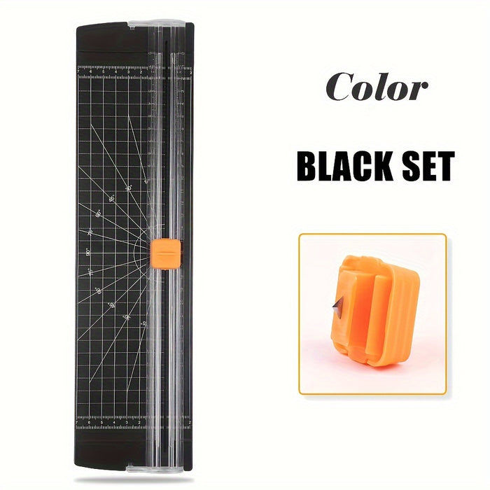 Portable A4/A5 Paper Cutter with Automatic Safety Guard for Scrapbooking, Photo Cutting, Labels, and Cards