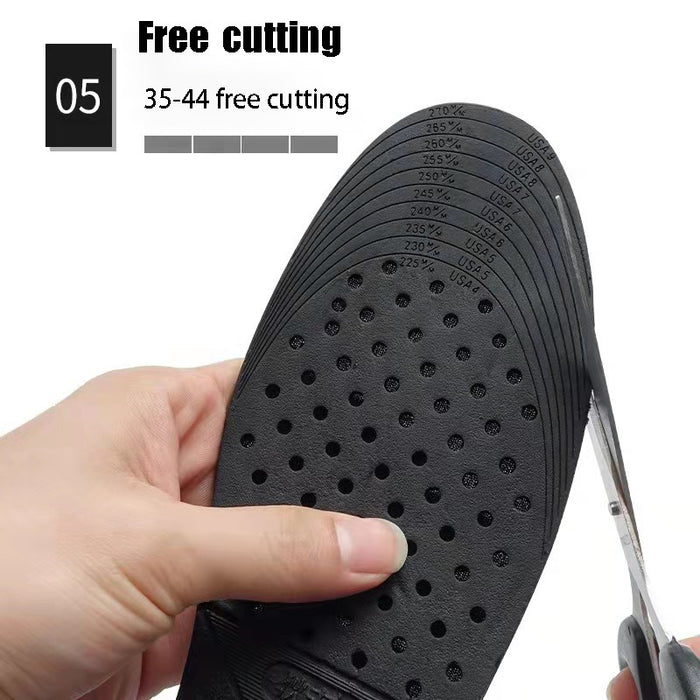 Invisible Height Increase Insoles: Adjustable Heel Cushions for Taller Support and Foot Comfort