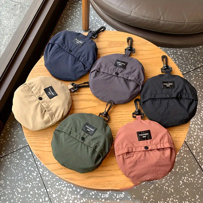 Multifunctional Waterproof Outdoor Fisherman Hat, Foldable Sun Protection Quick-Drying Fishing Hiking Cap
