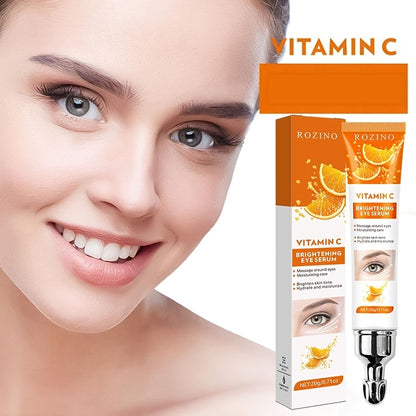 Vitamin C Eye Cream: Rich in Vitamin C And Other Precious Essence, Compact Eye Skin. A Gentle Swipe, Infuse The Vitality of Your Eyes, Show Charming Brilliance
