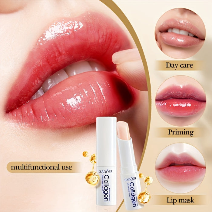 Collagen Lip Balm - Hydrating and Moisturizing, 2.7g