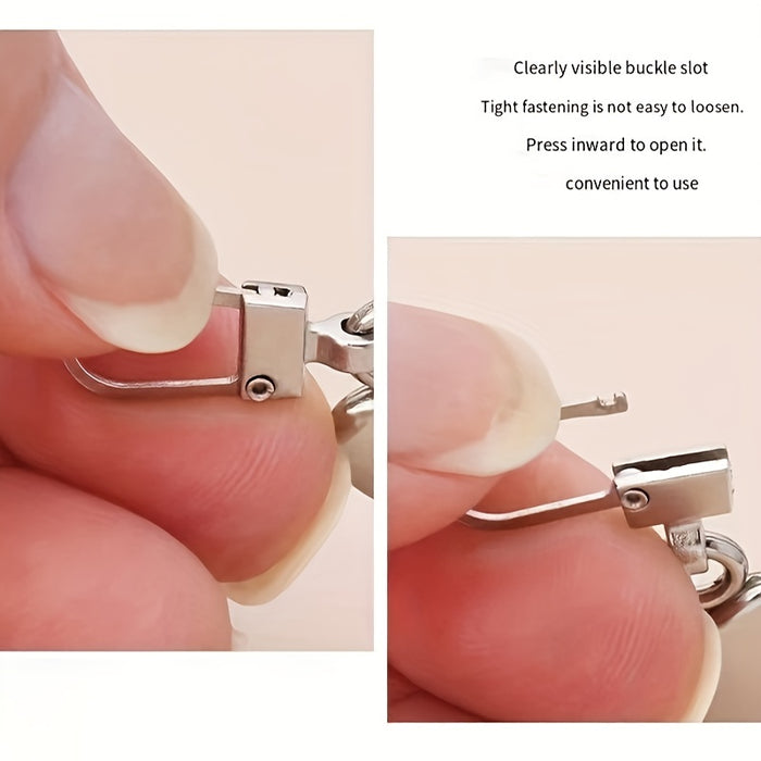 5 Versatile Heart-shaped Golden Accessories With Small Holes, Semi-automatic Head Pull Pieces That Can Be Disassembled, Suitable For Replacing Zipper Heads On Bags, Jackets, Clothes, Shoes, And Boots, As Well As Pendant Zippe