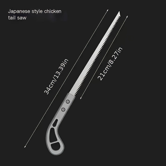 Versatile Mini Hand Saw for Gardening, Wall Paneling & Logging - Durable Plastic/Metal Construction, No Power Needed, Hand Saws for Tree Trimming