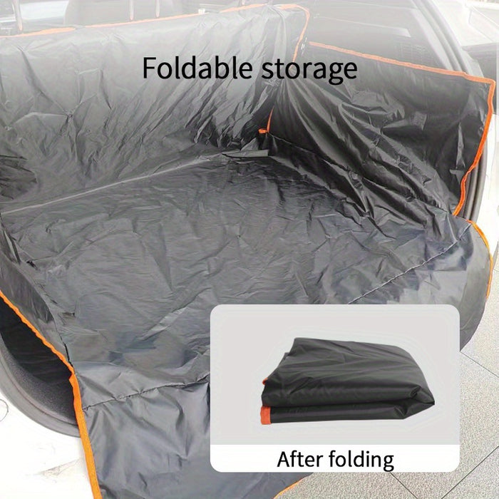 Waterproof & Scratch-Resistant Car Trunk Mat for SUVs, Pet-Friendly Trunk Liner with Dirt-Resistant Backing